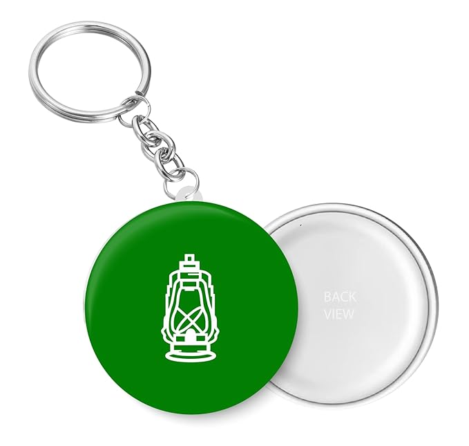 PEACOCKRIDE Rashtriya Janata Dal Party I RJD I Key Chain (Plastic, Multicolor, 44mm)